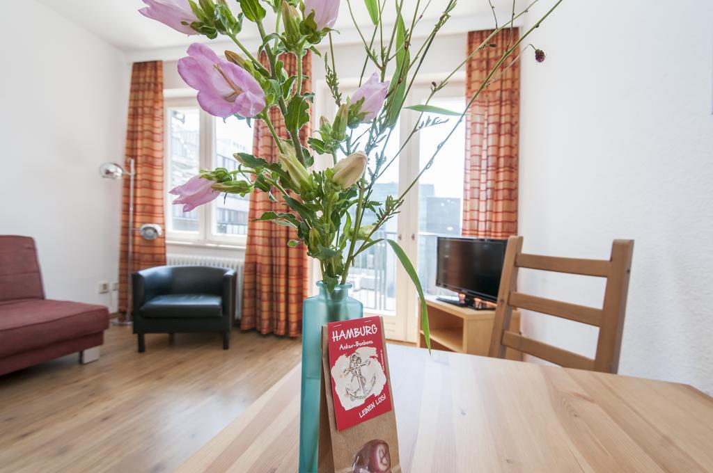 City-Appartements Nordkanalstrasse - Monteurunterkunft Hamburgo Quarto foto