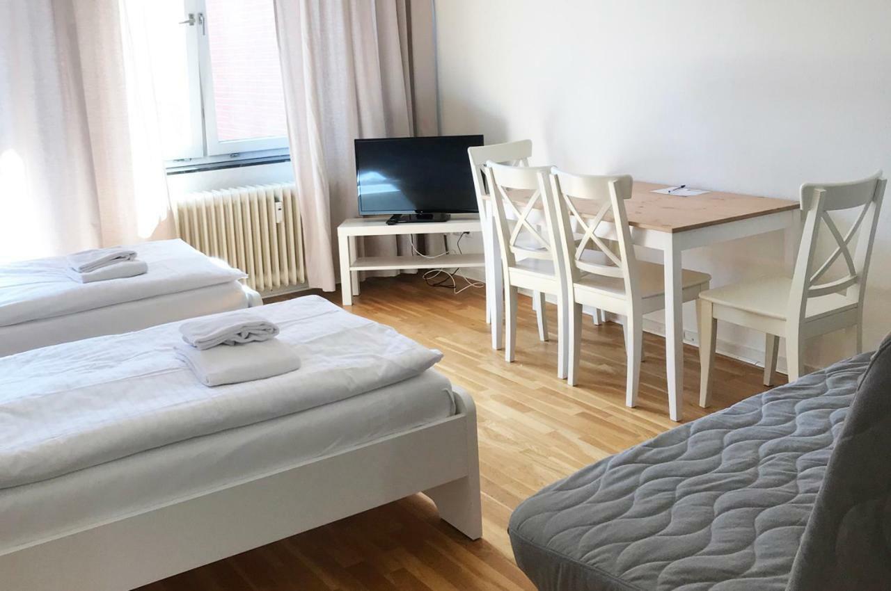 City-Appartements Nordkanalstrasse - Monteurunterkunft Hamburgo Quarto foto