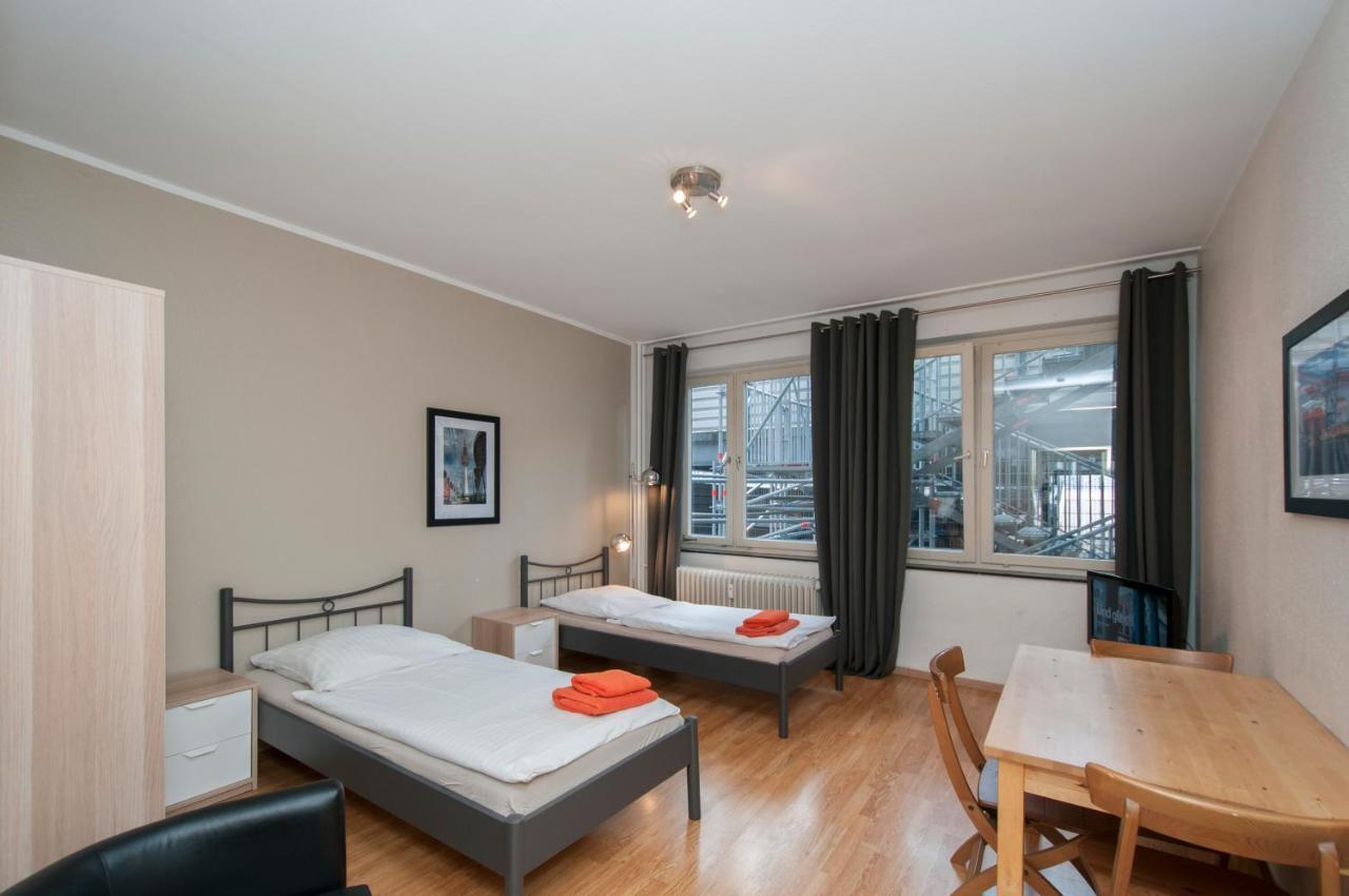 City-Appartements Nordkanalstrasse - Monteurunterkunft Hamburgo Quarto foto